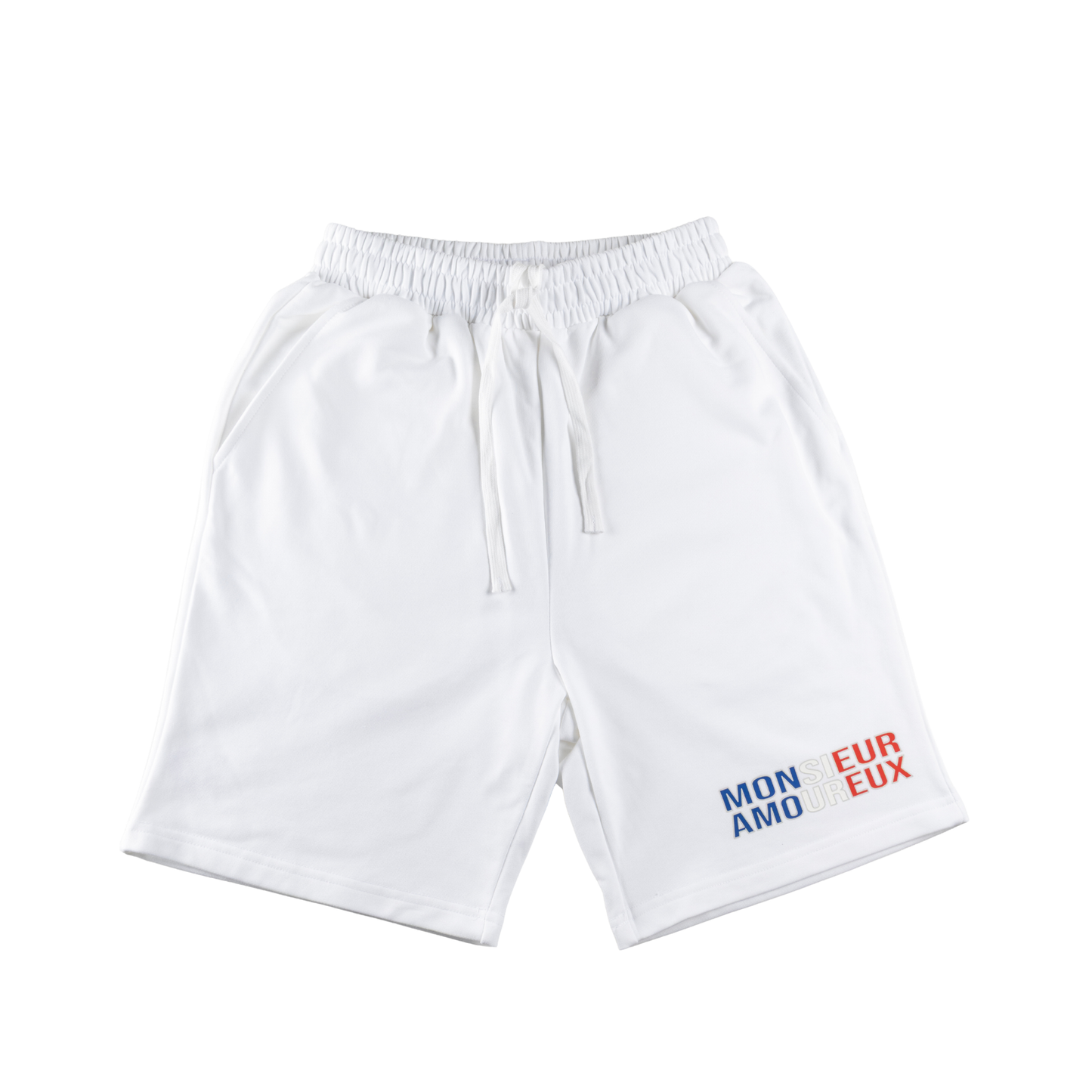 MONSIEUR AMOUREUX SHORT - WHITE