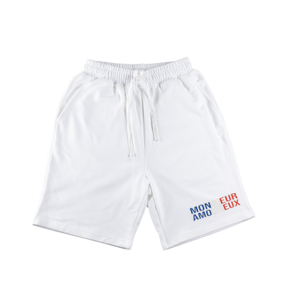 MONSIEUR AMOUREUX SHORT - WHITE