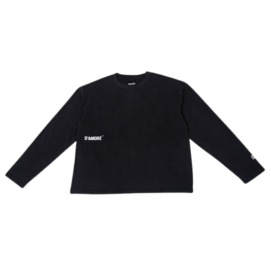 MNSR LONGSLEEVE - WASHED BLACK