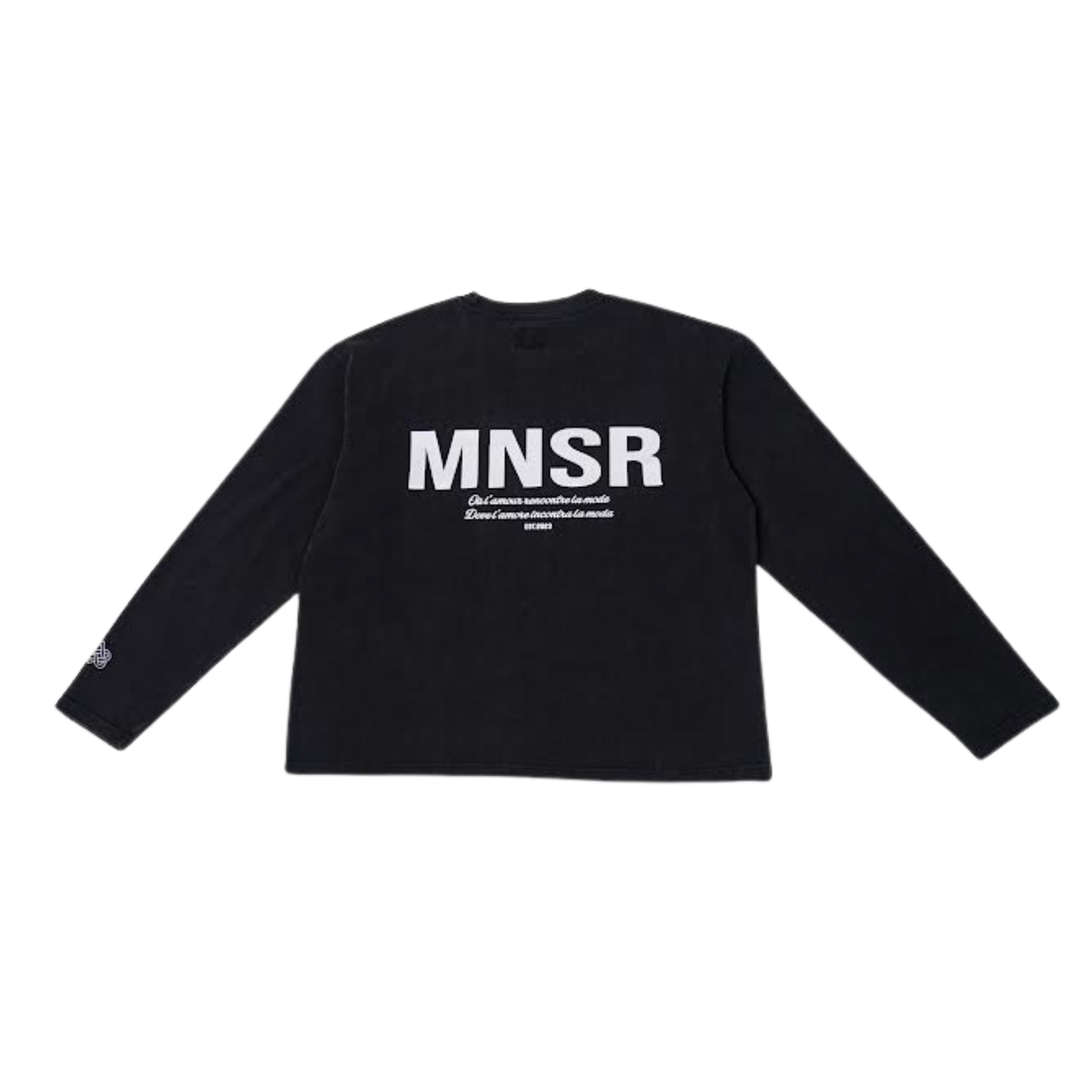 MNSR LONGSLEEVE - WASHED BLACK