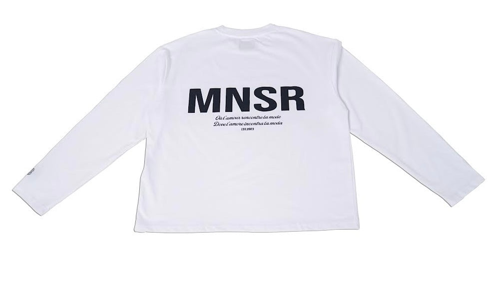 MNSR LONGSLEEVE - WHITE
