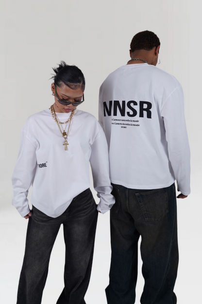 MNSR LONGSLEEVE - WHITE