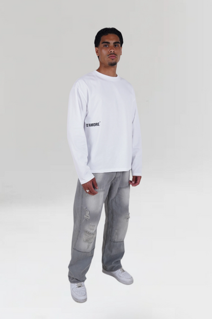 MNSR LONGSLEEVE - WHITE